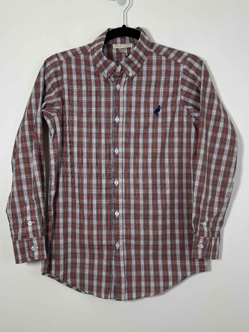 The Beaufort Bonnet Company Boys Sz 14 Deans List Dress Shirt Merritt Park Plaid